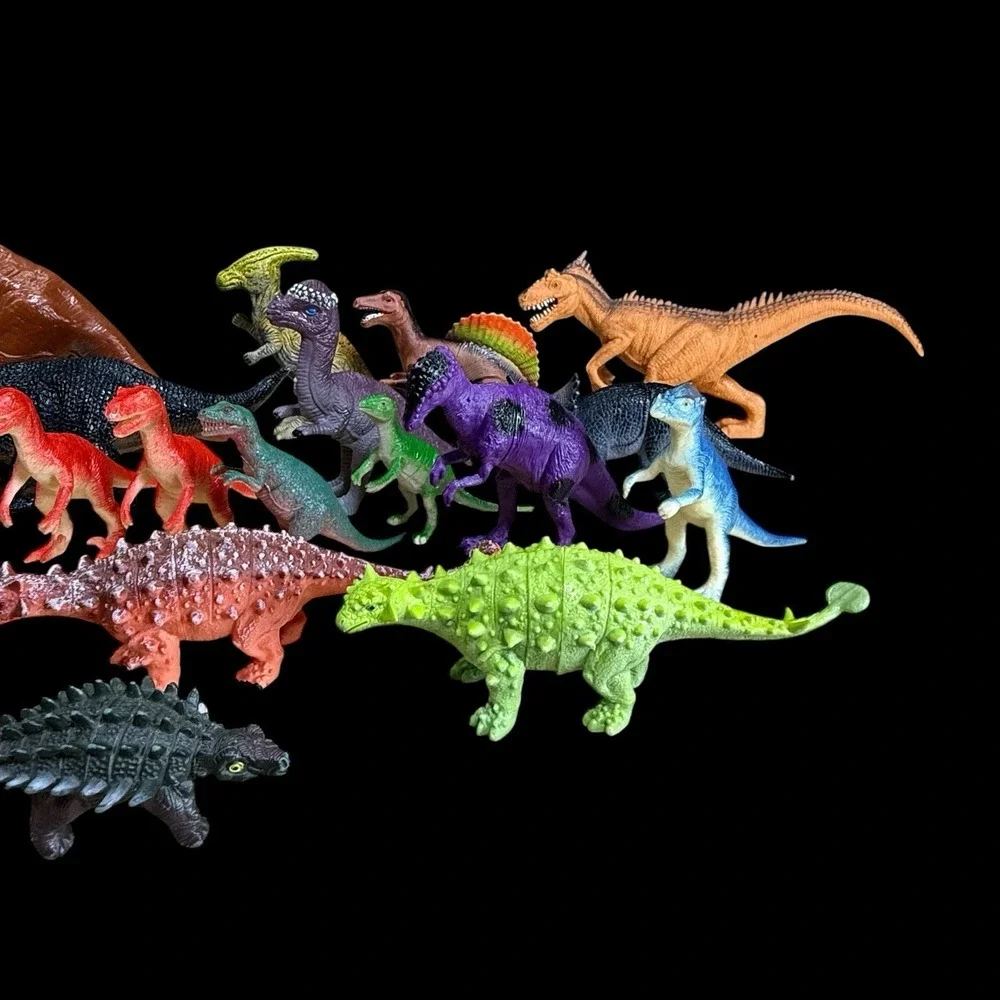 Dinosaur Toys Large Lot 25+ pcs Assorted Types Sizes - Picture 4 of 14